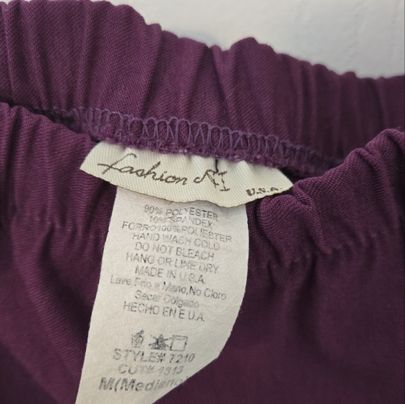 Vintage purple halter dress with pleated mini skirt - Picture 3 of 5